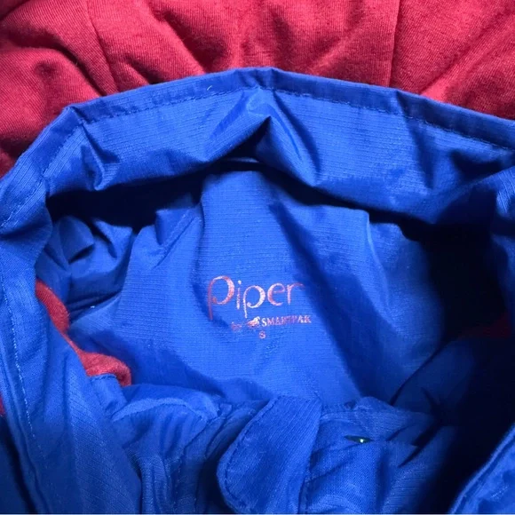 Women’s Small Blue Smartpak Horseback Riding Waterproof Jacket. Good Condition. - Picture 4 of 4